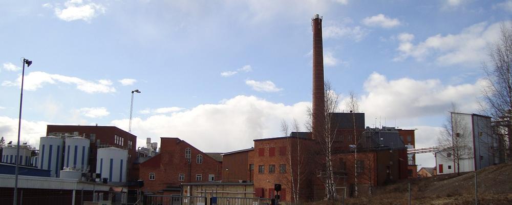 Arctic Papers pappersbruk i Grycksbo i Dalarna. Foto: Calle Eklund/V-wold/Wikimedia Commons