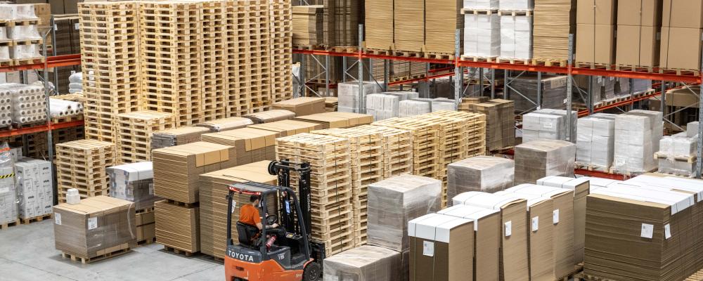 DS Smith i Bredasten. Foto: DS Smith