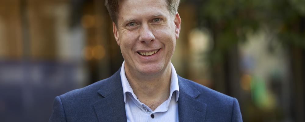 Sverker Danielsson, programchef på Biosociety. Foto: Johan Olsson