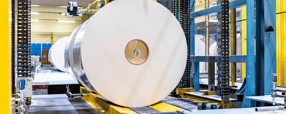 Kartong- och massabruket Kotka Mills i Kotka i sydöstra Finland. Foto: Kotkamills