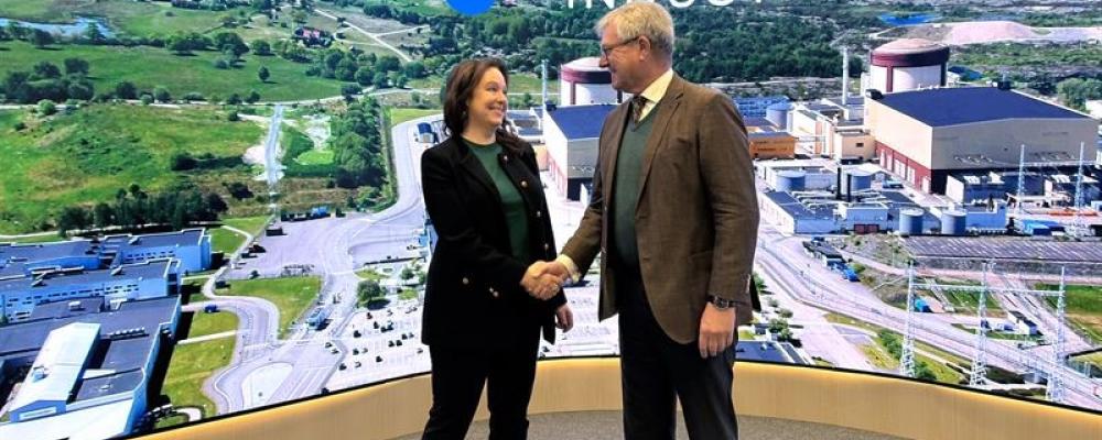 Samarbete mellan Industrikraft och Vattenfall. Bild: Industrikraft.