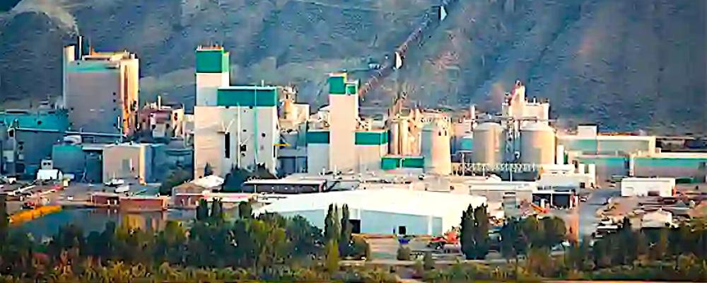 Kamloops Clean Energy Centre ska enligt planerna integreras i Kruger Kamloops Pulp Mill. Foto: Kruger Kamloops