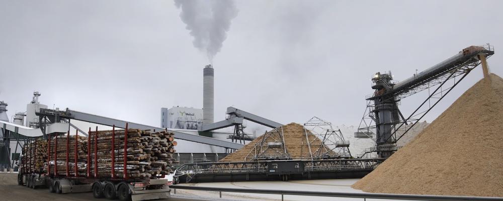 Finnish forest industry companies and research institutes see new business opportunities in carbon dioxide emissions from pulp mills and bioenergy facilities. Photo: Finnish Forest Industries Federation. Credit: Luke.