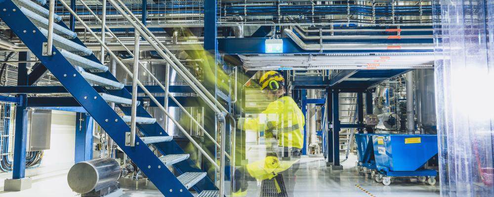 NBG etablerade en första kommersiell produktionsanläggning i Villmanstrand i Finland 2024. Foto: NBG