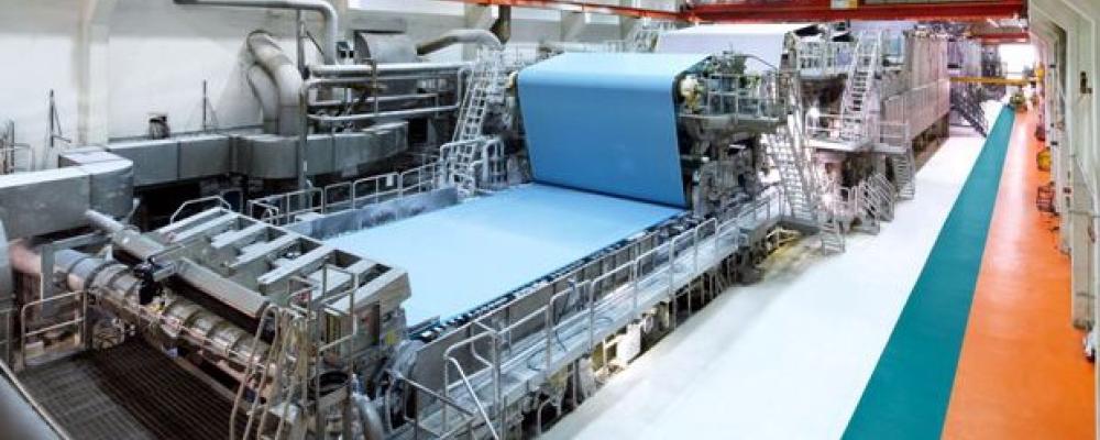 Sappi Fine Paper Europe har slutfört och invigt den 61 miljoner euro stora ombyggnaden av pappersmaskinen PM2 vid pappersbruket i Alfeld i Tyskland. Foto: Sappi