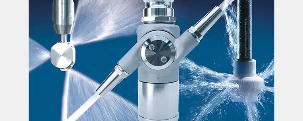 Enligt Spraying Systems ger en fördubbling av trycket endast cirka 40 procent högre rengöringskraft, medan en fördubbling av flödet ger 100 procent ökad effekt. Högre flöde förbättrar dessutom räckvidden, vilket är avgörande i stora tankar. Foto: Spraying Systems