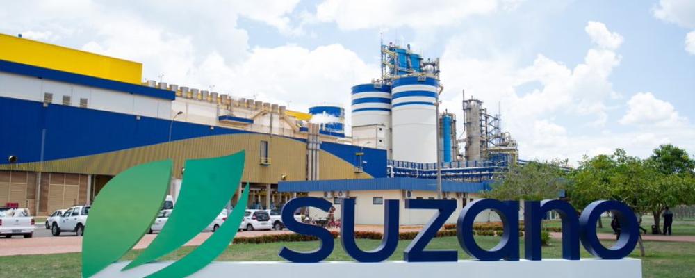 Suzano's pappersfabrik i Brasilien. Foto: Suzano papel