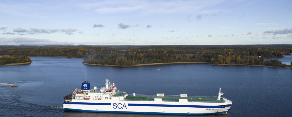RoRo-fartyg. Foto: Torbjörn Bergkvist/SCA