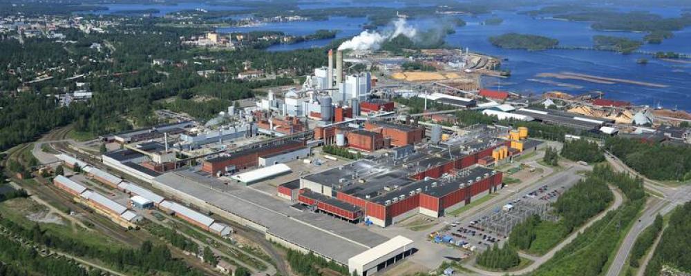 Kaukas massafabrik. Foto: UPM