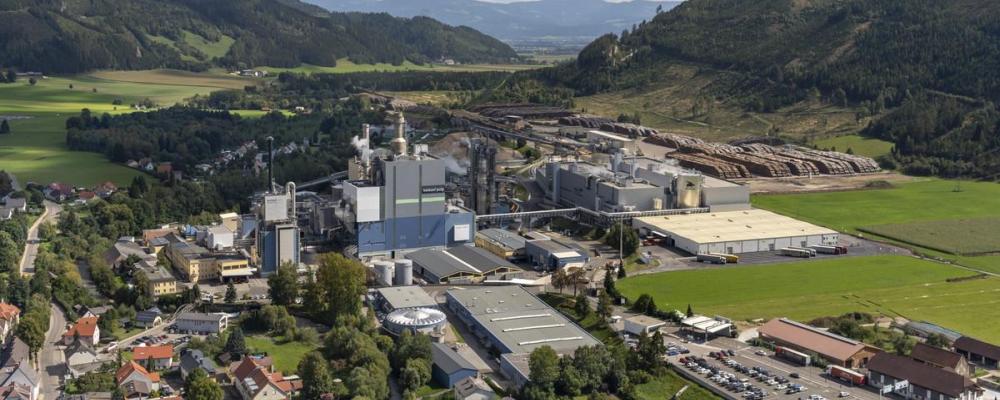 Heinzel Pölss massabruk i Pöls. Foto: Valmet