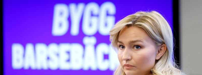 Christine Olsson/TT: Kristdemokraternas partiledare Ebba Busch säger att den nya regeringen kommer att se till att ny kärnkraft kommer att byggas. Arkivbild.