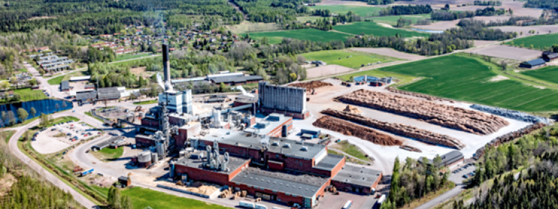 Valmet kommer att leverera elektrostatiska filter (ESP) till den befintliga sodapannan i Nordic Papers Bäckhammars bruk i Kristinehamn. Foto: Nordic Paper