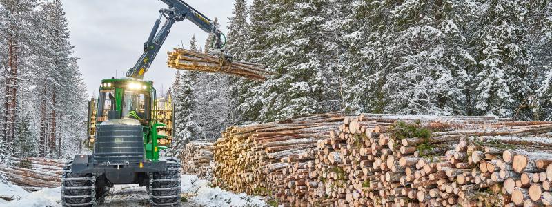 Ett ”utmanande marknadsläge" får Sveaskog att sänka virkespriserna för sina kunder. Foto: Sveaskog