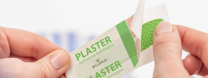 MediKraft SealBase är tillverkad av 100 procent nyfiber och upprätthåller hög renhet genom kontrollerad bioburden- och cytotoxicitets-testning. Foto: Billerud