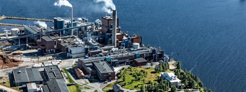 Billerud Korsnäs i Karlsborg utanför Kalix. Foto: Billerud Korsnäs