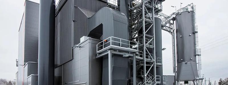 Valmets BFB-panna är en lämplig lösning för fjärrvärme, processanläggningar, spetslast och reservkraft. Bubblande fluidiserad bäddförbränning (BFB) kan användas för ett brett spektrum av bränslen, från torrt träbränsle och torv till fuktiga skogsrester, slam och även fasta återvunna bränslen. Foto: Valmet