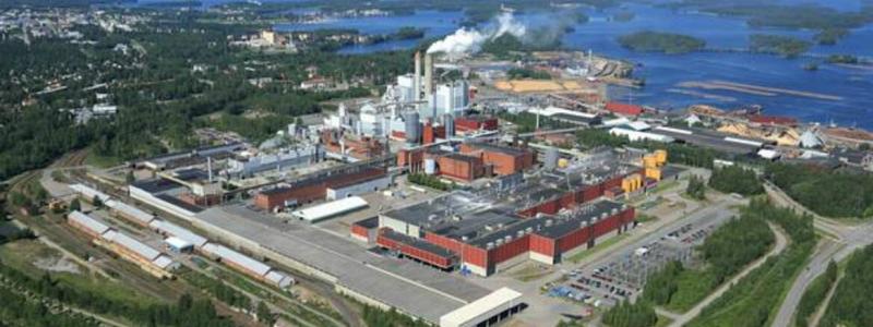 UPM:s bruk i Kaukas. Foto: UPM