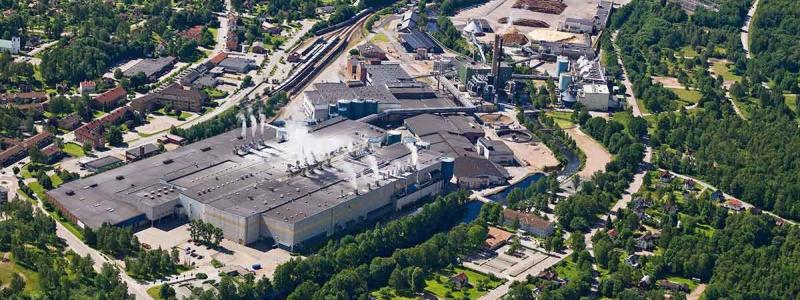 Hylte bruk. Foto: Stora Enso