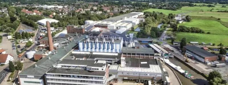 Feldmuehles anläggning i tyska Uetersen stänger efter mer än 120 år av pappersproduktion. Foto: Feldmuehle AG