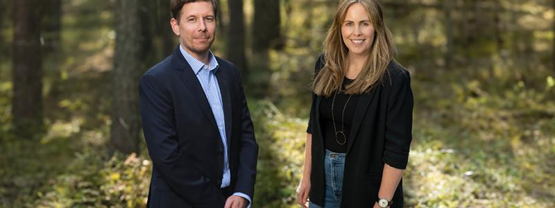 Paul Nemes och Gry Lenschow Andersen. Foto: Fredrik Karlsson/Solsta Foto