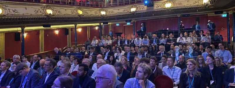 Tvådagarskonferensen ”The International Fibre Moulding and Paper Forming Conference”, som arrangerades av Rise, hölls i Vasateatern i Stockholm. Foto: Simon Matthis
