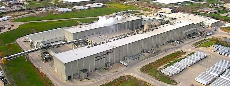 Projektet, som är det första i sitt slag för sektorn, kommer att genomföras vid IPs anläggning i Vicksburg. Foto: International Paper