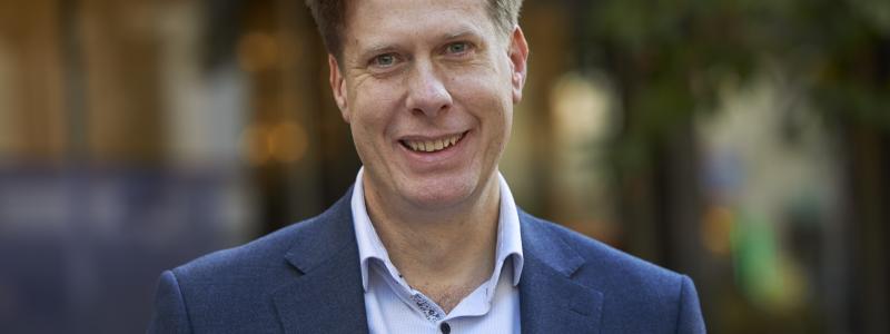 Sverker Danielsson, programchef på Biosociety. Foto: Johan Olsson