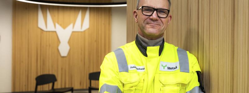Jussi Vanhanen. Foto: Metsä Group