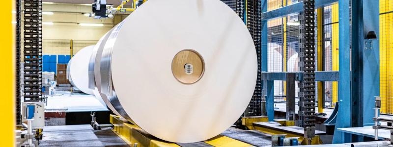 Kartong- och massabruket Kotka Mills i Kotka i sydöstra Finland. Foto: Kotkamills