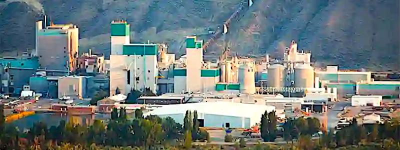 Kamloops Clean Energy Centre ska enligt planerna integreras i Kruger Kamloops Pulp Mill. Foto: Kruger Kamloops