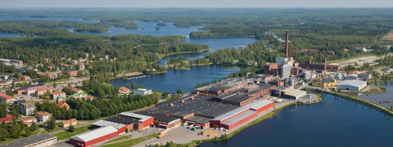 Metsä Tissue räknar med att förändringarna i Mänttä ska minska vattenförbrukningen med mellan 75 och 80 procent och förbättra energieffektiviteten vid mjukpapperstillverkningen med omkring 25 procent.  Foto: Metsä Group