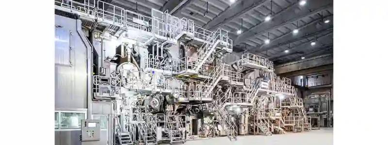 Den nya containerboardmaskinen vid Mondis bruk i Duino i Italien har nu tagits i kommersiell drift. Foto: Mondi