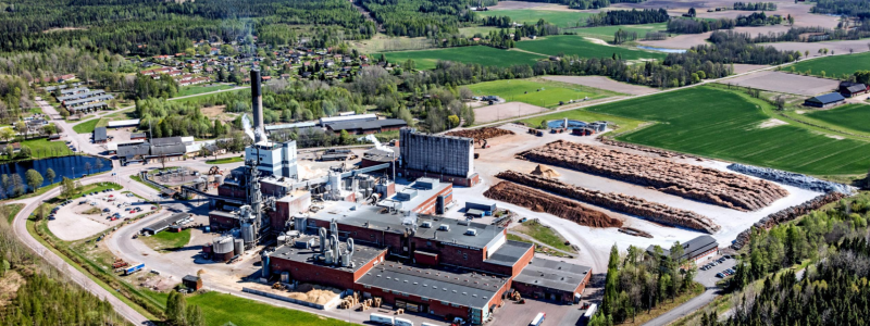 Afry har fått projektledningstjänster i projekten som rör vedhantering och elektrofilter. Foto: Nordic Paper