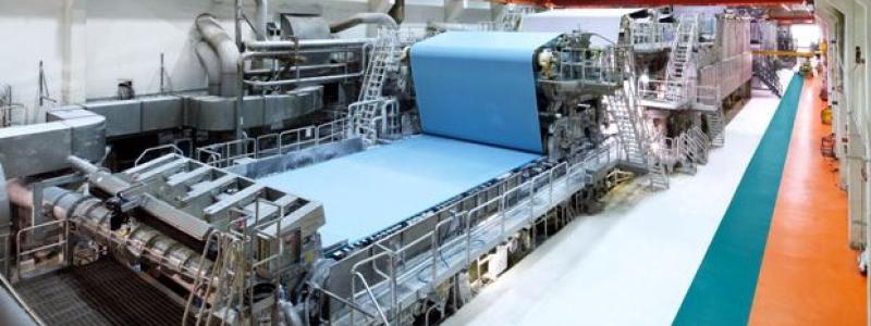 Sappi Fine Paper Europe har slutfört och invigt den 61 miljoner euro stora ombyggnaden av pappersmaskinen PM2 vid pappersbruket i Alfeld i Tyskland. Foto: Sappi