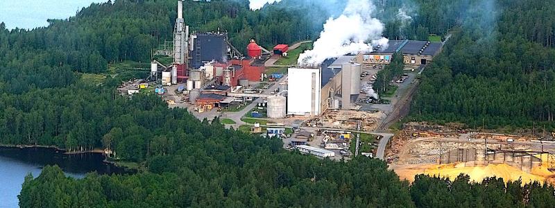 Mondis bruk i Kuopio, östra Finland. Foto: Wikipedia Common Lic, Kredit: Kallerna