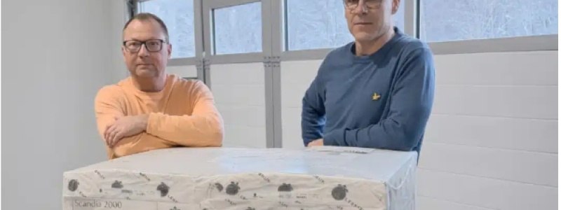 Lessebo Scandia 2000 är ett obestruket premiumpapper. Foto: Lessebo Paper