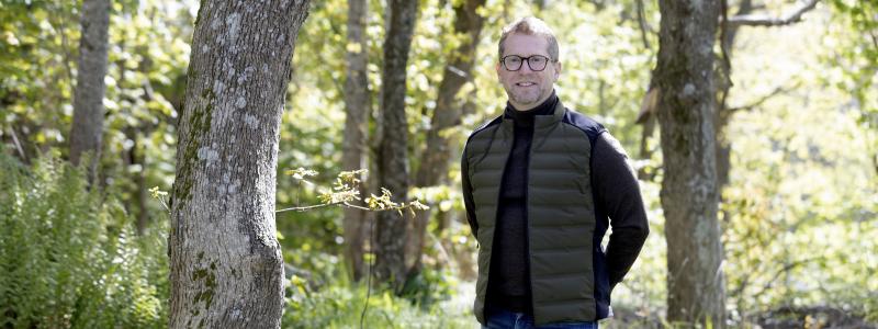 Fredrik Tärneberg, investeringsansvarig på Södra Ädla. Foto: Malin Arnesson/Södra