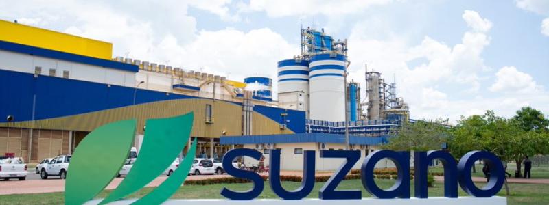Suzano's pappersfabrik i Brasilien. Foto: Suzano papel