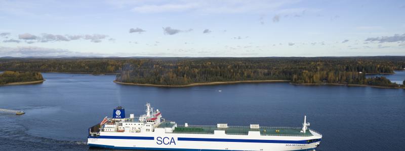 RoRo-fartyg. Foto: Torbjörn Bergkvist/SCA