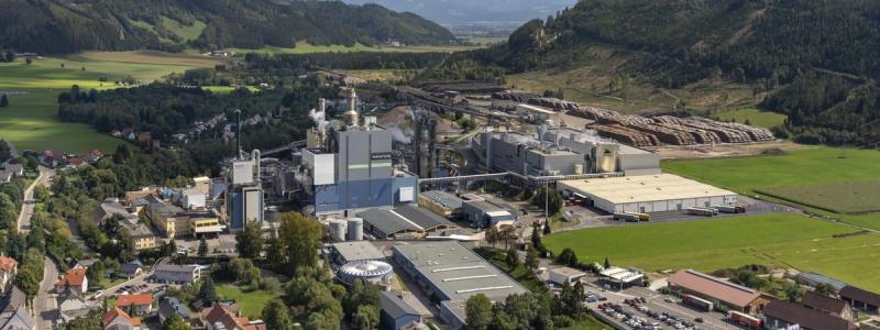Heinzel Pölss massabruk i Pöls. Foto: Valmet