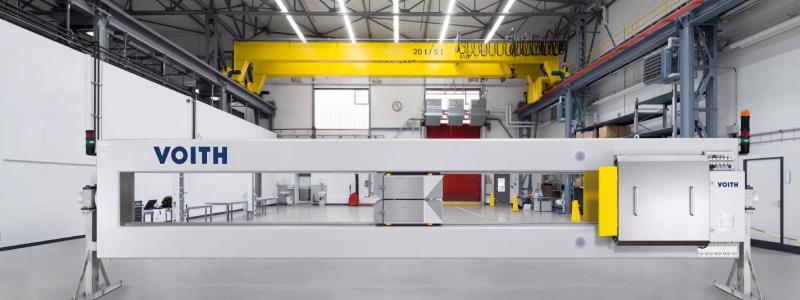 De robusta mätramarna är utformade på ett sådant sätt att de kan integreras i alla pappersmaskiner även när utrymmet är begränsat och omgivningstemperaturen är hög. Foto: Voith
