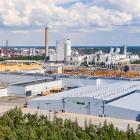 Metsä Groups massafabrik i finländska Raumo. Foto: Metsä Group