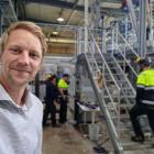 Marcus Elmer, operativ chef på Lixeas pilotanläggning i Bäckhammar. Foto: Lixea