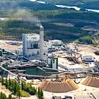 Flygvy över Metsä Groups industriområde i Äänekoski, Finland. Foto: Valmet