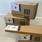 Unidrain ersätter sina förpackningar med nya i FSC-certifierad återvunnen wellpapp. Övergången till återvunnet material sker löpande i takt med att den nuvarande förpackningen förbrukas och Unidrain förväntar sig att större delen av sortimentet har ställts om före utgången av första halvåret 2026. Foto: Unidrain