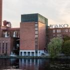 Metsä Boards nedlagda Tako-fabrik i Tammerfors centrum. Bolaget har pressats av svag kartongmarknad och höga virkespriser. Foto: Metsä Group