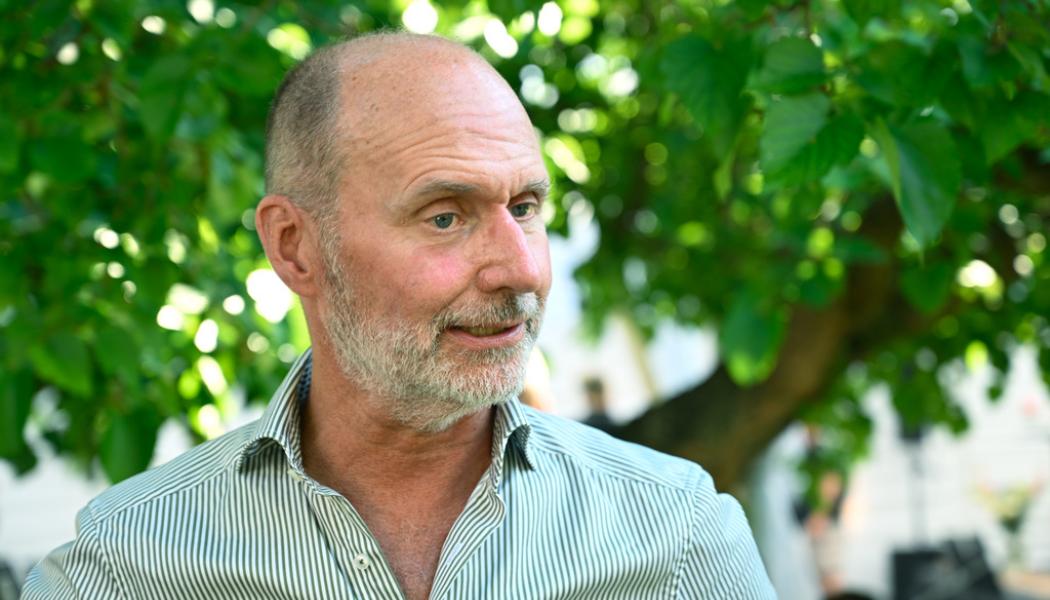 Henrik Montgomery/TT: Per Hidesten, vd Industriarbetsgivarna, efterlyser en långsiktig lösning på elproblemet i södra Sverige. Arkivbild.