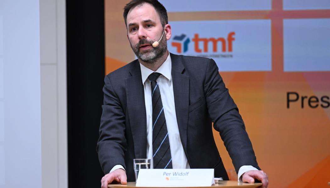 Fredrik Sandberg/TT: Per Widolf, förhandlingschef för Industriarbetsgivarna. Arkivbild