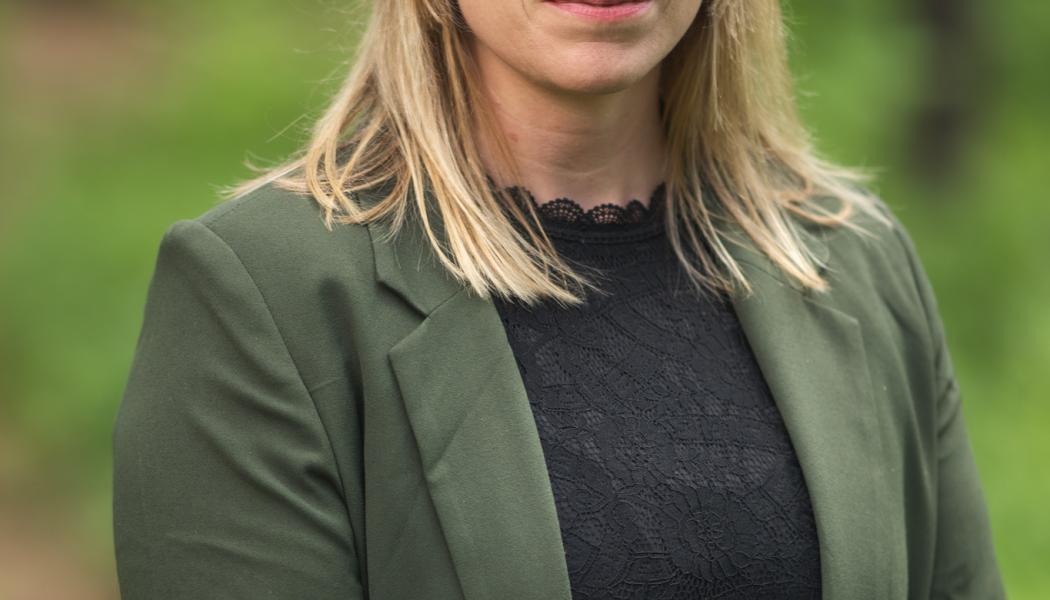 Annica Åman, kommunikationsansvarig och teamledare på Paper Province. Foto: Fredrik Karlsson/Solsta Foto