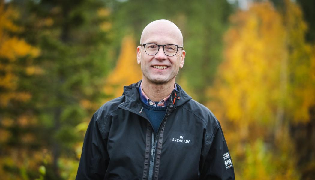 Fredrik Klang, Sveaskog. Foto: Sveaskog